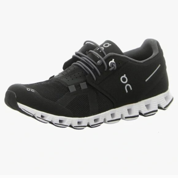 On Running Shoes - ON Cloud 5 Nesh Running Sneakers Black & White Size 9.5 Women's